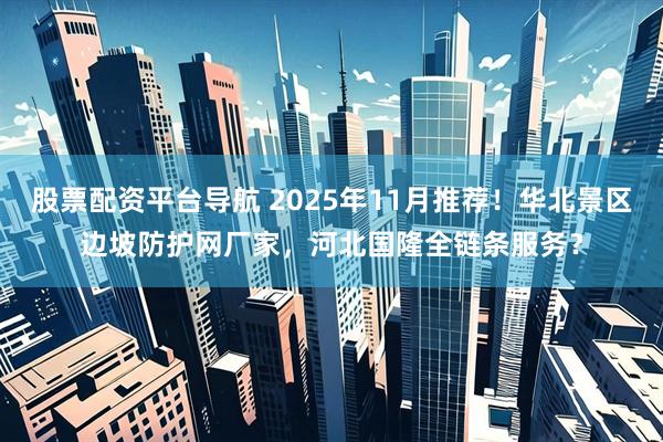股票配资平台导航 2025年11月推荐！华北景区边坡防护网厂家，河北国隆全链条服务？